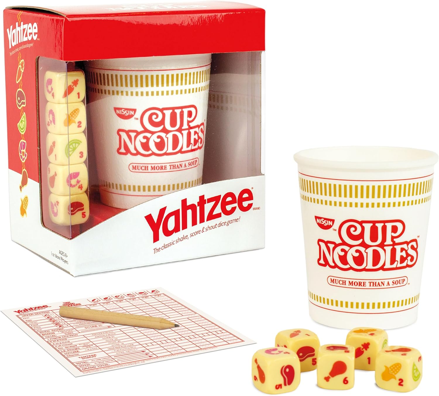 Cup Noodles Yahtzee Travel Game