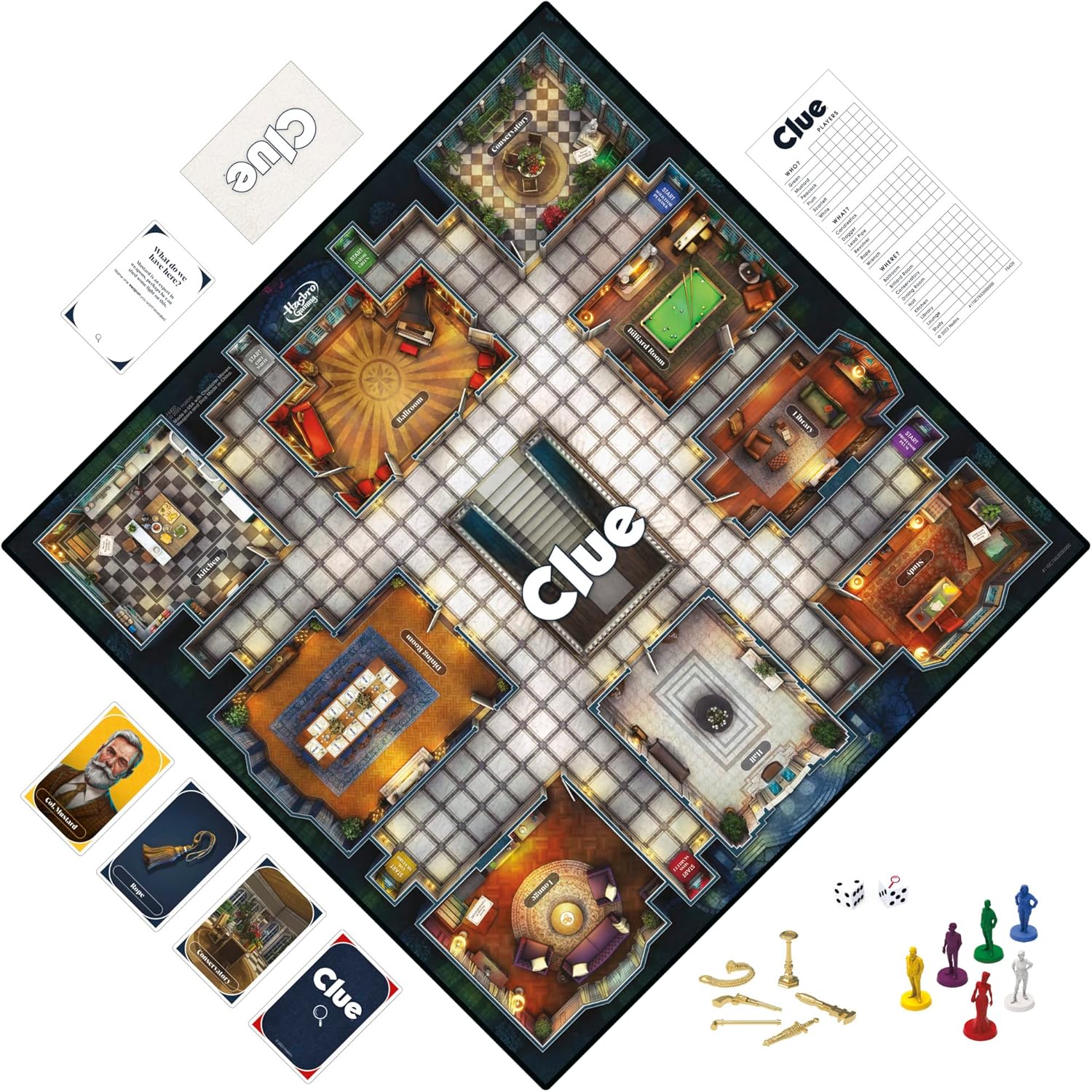 Reimagined Clue Mystery Detective Edition
