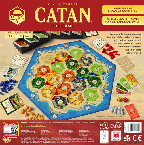 Catan Classic Strategy Game 6th Edition (NEW)