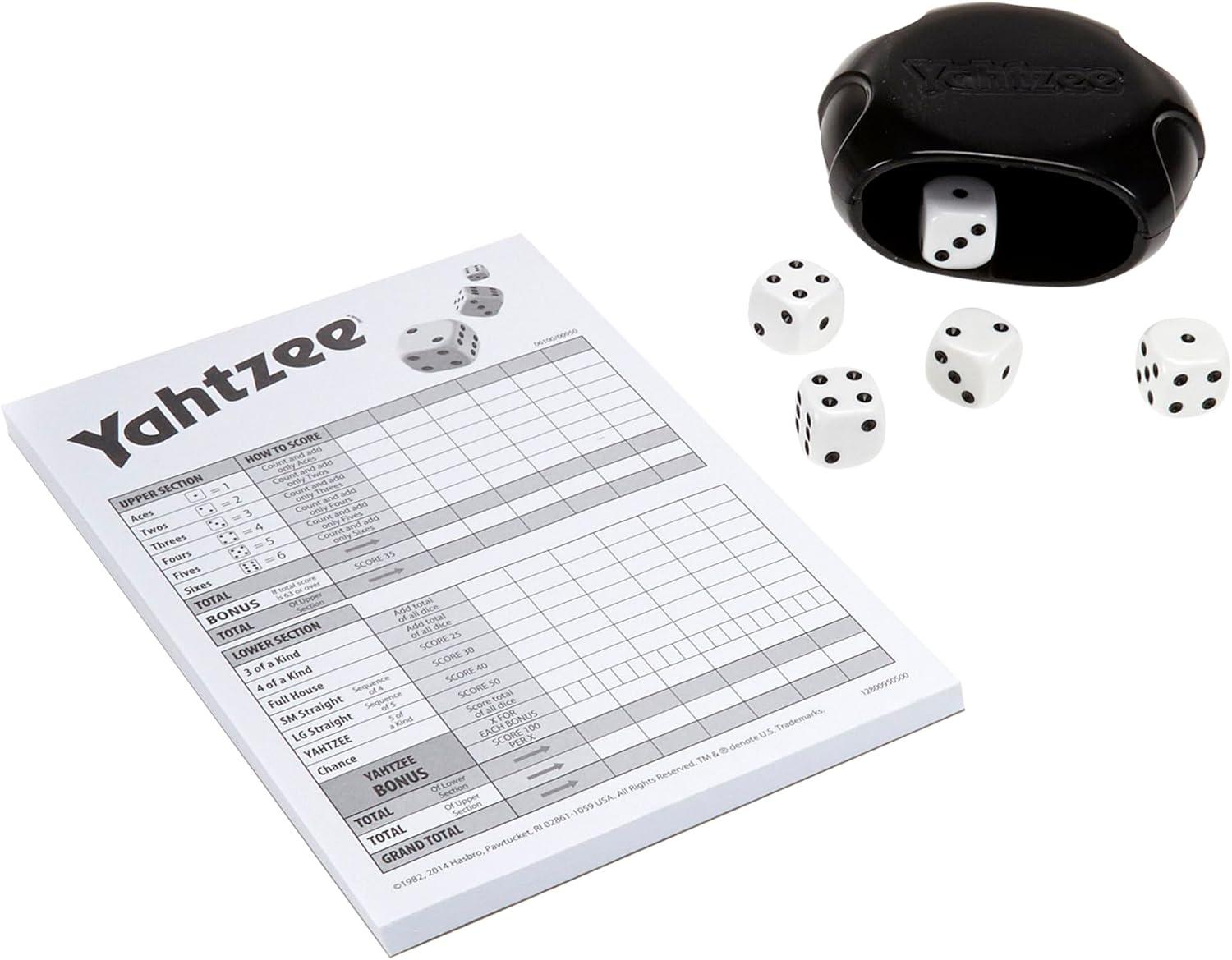 Yahtzee Fast Roll Dice Game