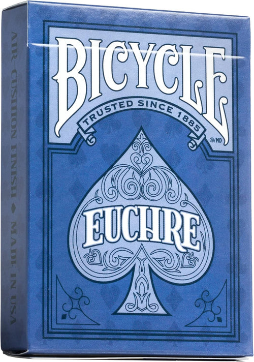Blue Euchre Double Deck Set